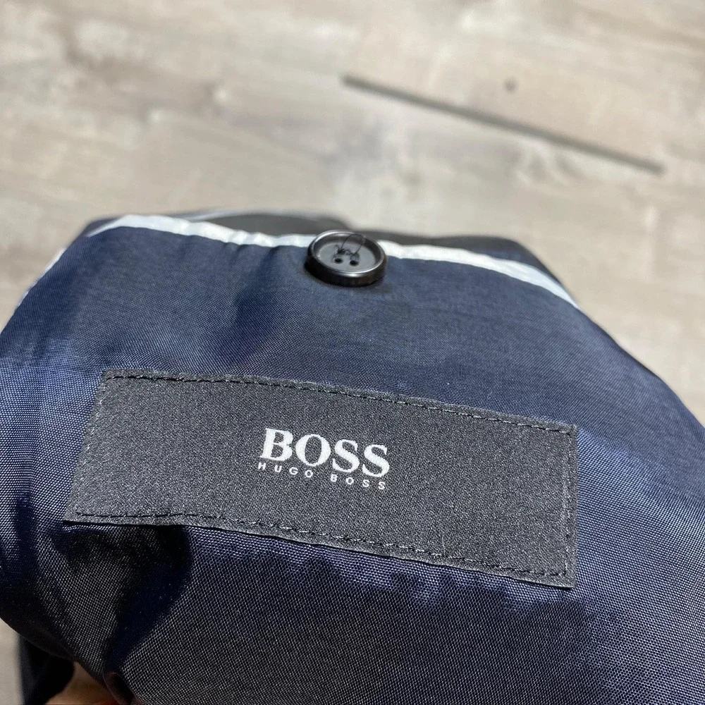 Hugo Boss Suit Jacket Mens 42R Navy The Jam75‎ Sharp3 Stretch Nordstrom